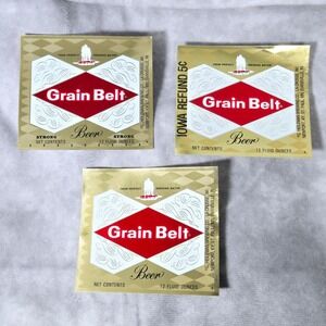 Grain Belt Beer Labels Perfect Brewing Water G Heileman Brewing Co